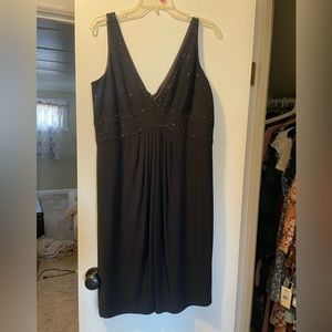 Little black sparkly dress